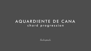 AQUARDIENTE DE CANA chord progression - Jazz Backing Track Play Along The Real Latin Book