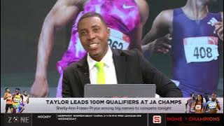 Christopher Taylor leads 100M qualifiers at JA Champs | SportsMax Zone