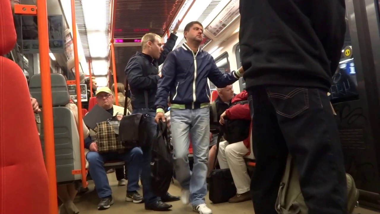 Inside the metro - Prague, Czech Republic