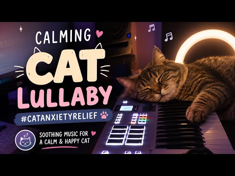 Calming Cat Lullaby #catanxietyreliefmusic