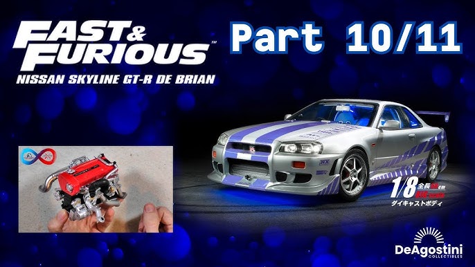 Altaya : construisez la Nissan Skyline GT-R de Fast & Furious 1/8 - PDLV