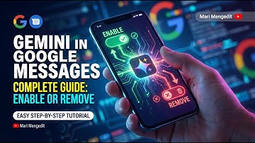 How to Enable or Disable Google Gemini in Google Messages (Super Easy!)
