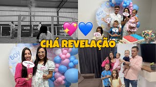 VLOG DO CHÁ REVELAÇÃO DO BABY DA @AnaCeciliasz  E DO NENÉM 😍 FOI EMOCIONANTE 🥹❤️