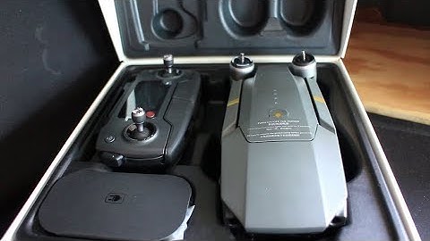 DJI Mavic Pro Unboxing and First Flight
