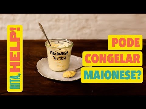 Vídeo: A maionese deve ser guardada na geladeira?