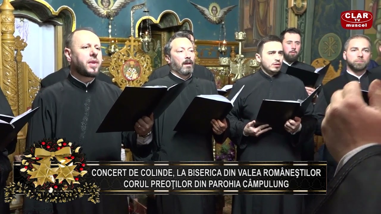 Concert de colinde la Biserica Valea Romanestilor