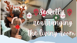 Living room refresh| rearranging for the holidays| by Young & Flourishing 124 views 5 months ago 12 minutes, 39 seconds