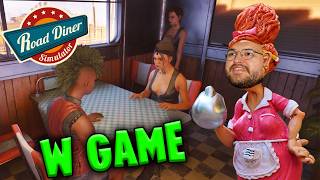 I WORK AT A DINER NOW - ROAD DINER SIM DEMO
