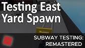 Roblox Subway Testing Remastered Av 1 And Av 1b Action At East Youtube - roblox subway testing remastered av 1 and av 1b action at east