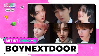 CHECK IN MISSION💗 | BOYNEXTDOOR (보이넥스트도어) | KCON JAPAN 2024