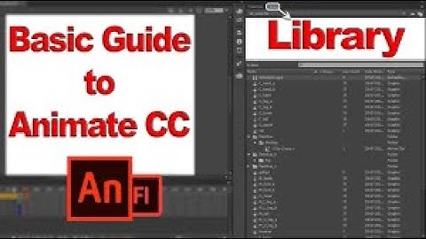 How to Pin the library in adobe animate in #english