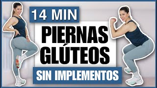 PIERNAS TONIFICADAS Y GLÚTEOS GRANDES | RUTINA DE EJERCICIOS EN CASA SIN PESAS | NatyGlossGym