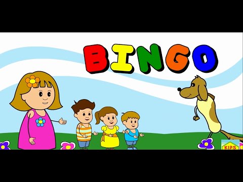 BINGO! Bingo Song For Kids! Bingo Dog Nursery Rhymes Songs! Animation Cartoon! Part 1