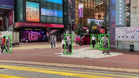 Face mask detection app tested on Hong Kong crossroad