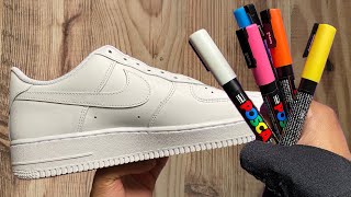 CUSTOM NIKE AIRFORCE 1s! ✈️
