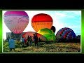 Hot air balloon race/Полёт на аэростате.Time lapse.ИРЛАНДИЯ