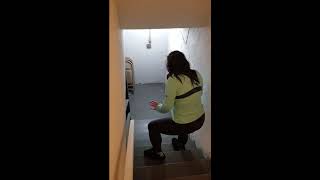 Wife vs Giant Spider in Basement (FUNNY REACTIONS)