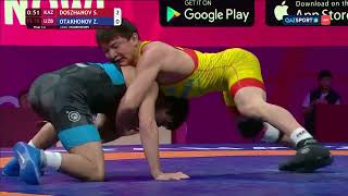 видео: Вольная борьба.Чемпионат Азии.70 кг.Финал. Санжар Досжанов (Казахстан)-Зафарбек Отохонов(Узбекистан) картинка: Вольная борьба.Чемпионат Азии.70 кг.Финал. Санжар Досжанов (Казахстан)-Зафарбек Отохонов(Узбекистан)