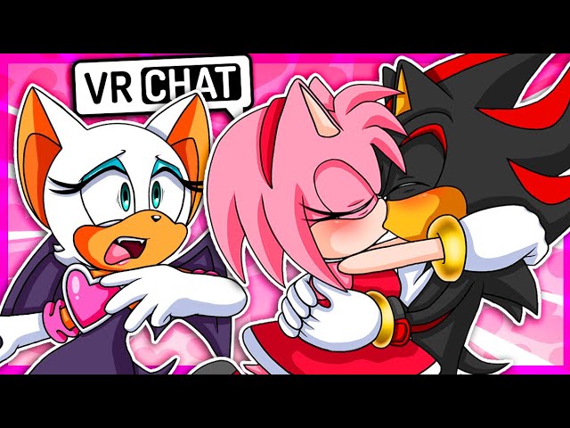 Sonic e Amy - SonAmy kiss on the cheek 😘 di Pberry-daki