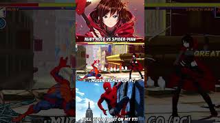 Ruby Rose vs Spider-Man in Ikemen GO!