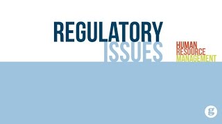Regulatory Issues