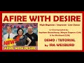 AFIRE WITH DESIRE Line Dance Demo & Tutorial by Ira Weisburd Stephane Beauchamp & Maryse Gagnon