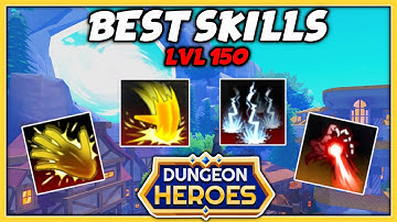 Top 10 BESTE vaardigheden om te gebruiken in Dungeon Heroes! (Golden Realm-update)
