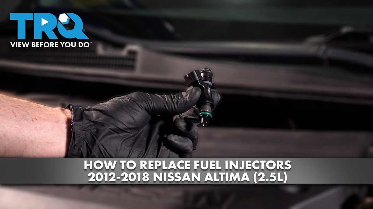 How to Replace Fuel Injectors 2012-2018 Nissan Altima (2.5L) - YouTube