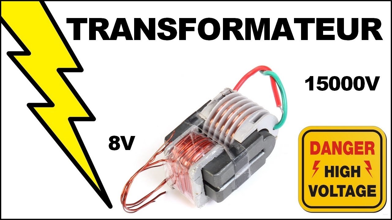 Electronique transformateur ⚡️ amplificateur ampli haute tension High  voltage transformer ⚡️ 