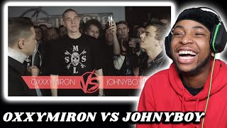 FIRST TIME REACTING TO VERSUS #1 : Oxxxymiron VS Johnyboy || I FELT BAD😂