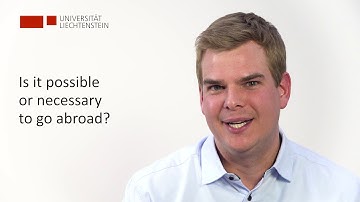 Ten questions about the Masters´s Degree programme Information System - University of Liechtenstein