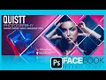 Facebook Cover Photo Design in Photoshop 2020 | Photoshop Tutorial