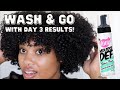Styling with just mousse for a wash and go with volume  wash day trial