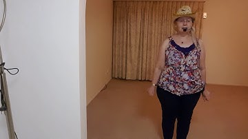 WALK FORWARD X 3 KICK, WALK BACK X 3 TOUCH (also known as Stroll) Beginner Line Dance Steps/Tutorial
