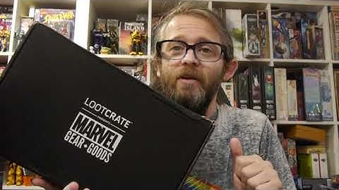 Unboxing: Loot Crate Presents Marvel Gear + Goods "Iron Man"