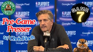 I’d Take Another 45 Point Win: Chris Finch full Presser Pre-Game G7