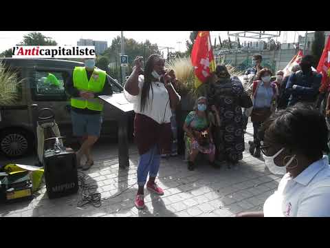 Soutien à la lutte des femmes de chambre de l&#039;hôtel Ibis - Interview de Rachel, femme de chambre