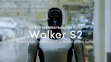 Meet UBTECH New-Gen of Industrial Humanoid Robot——Walker S2