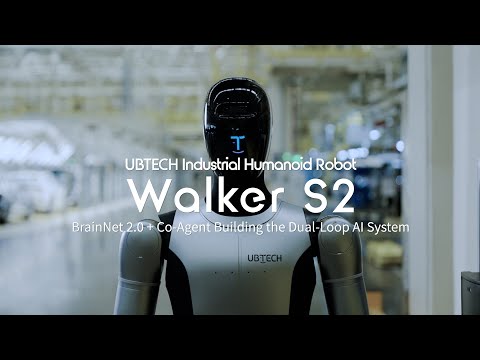 Meet UBTECH New-Gen of Industrial Humanoid Robot——Walker S2