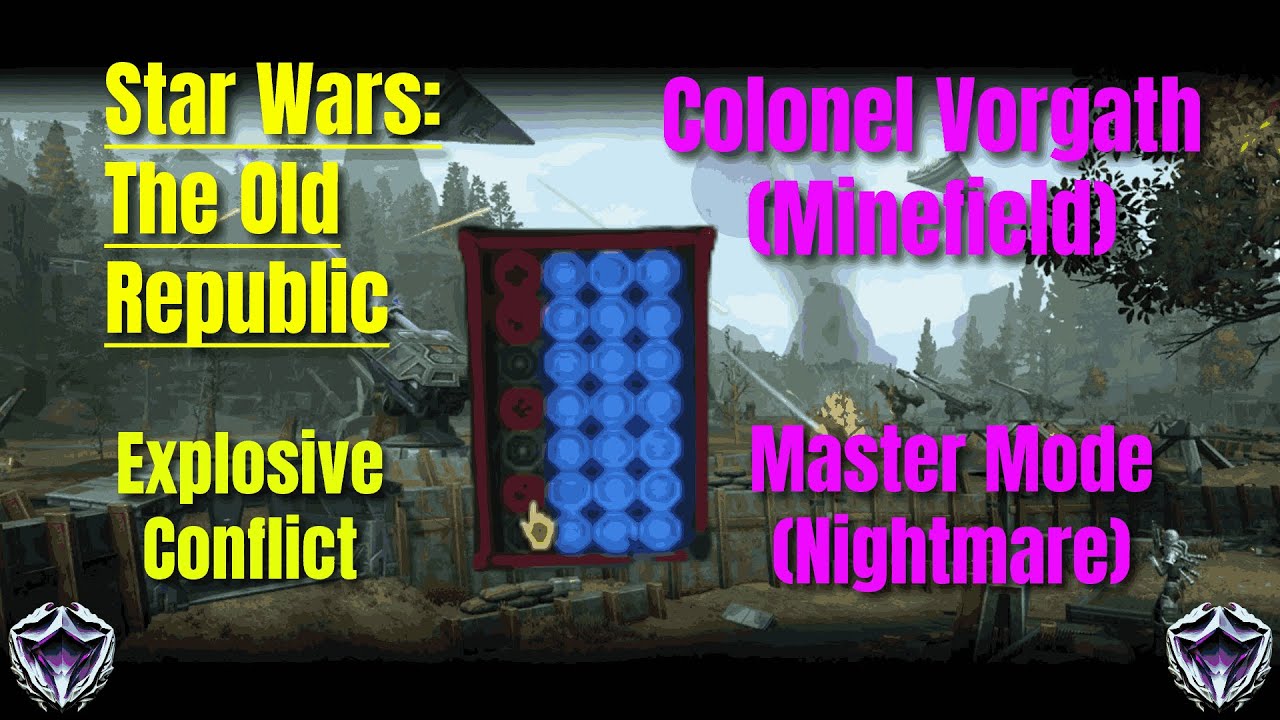 SWTOR | Master Mode (Nightmare) Explosive Conflict | Minefield, Colonel Vorgath