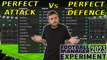 The Perfect Attack Vs The Perfect Defence | Football Manager 2023 Experiment