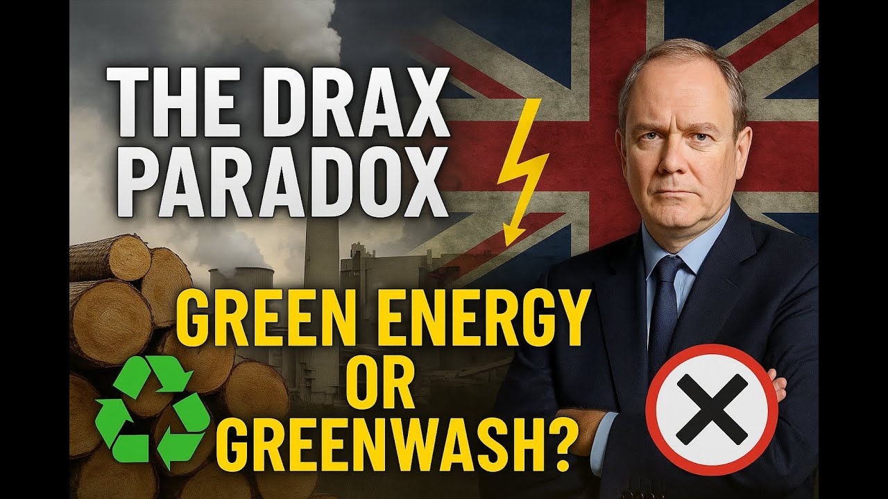 🌍 The Drax Paradox: Green Energy or Greenwash | UK Biomass Dilemma EXPOSED 