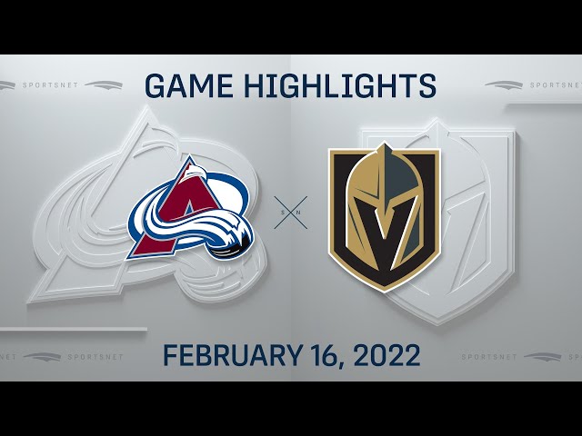Vegas Golden Knights vs. Colorado Avalanche