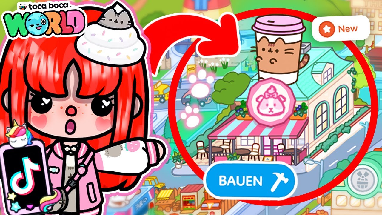 TIERCAFÉ in TOCA BOCA 🐾☕ ICH TESTE TIKTOK LIFE HACKS & SECRETS aus