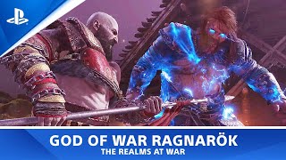 God of War™ Ragnarök - Chapter 17 - The Realms at War 1/2 | Thor Boss Fight
God of War™ Ragnarök Walkthrough Video in 4K (60 FPS) on Give Me God of War Difficulty
God of War™ Ragnarök - The Path Walkthrough Playlist:
https://www.youtube.com/playlist?list=PLw8qrSr2ZYiSv88-Vpo4MPMkGj31cPatB
Chapter 17 - The Realms at War
Starting Location: Tyrs Temple
Boss Fight: Thor
Objectives:
- Get some rest
- Fight to reach the war machines
- Find Odin
Related Trophies:
- None
#GodofWar #Walkthrough #PlayStation
ABOUT THIS CHANNEL
This channel is in no way tied to Sony Interactive Entertainment. The PlayStation NATION is a dedicated fan-channel keeping you up to date with all the latest news, video walkthroughs and official trailers of the most successful video games published by Sony Interactive Entertainment, including UNCHARTED, God of War, Ratchet & Clank, DEATH STRANDING, Spider-Man and many others.
ABOUT GOD OF WAR RAGNARÖK
From Santa Monica Studio comes the sequel to the critically acclaimed God of War (2018). Kratos and Atreus must journey to each of the Nine Realms in search of answers as they prepare for the prophesied battle that will end the world.
©2022 Sony Interactive Entertainment LLC. God of War is a registered trademark of Sony Interactive Entertainment LLC and related companies in the U.S. and other countries. God of War™ Ragnarök - Chapter 17 - The Realms at War 1/2 | Thor Boss Fight