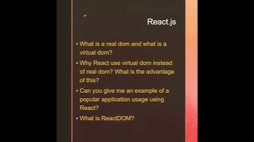 Wipro React Interview Questions