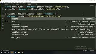 Details Cookies Popup in Browser using HTML CSS and JavaScript   Browser Cookie Popup Set JavaScript Guide