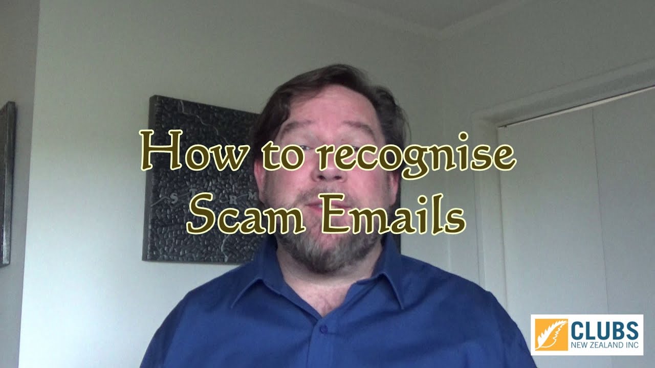 How to recognise spam and scam emails - YouTube