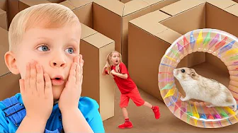 Hamster’s Maze Challenge: Kids Must Escape! 🧩🐹