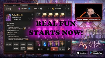 A3 Still Alive Reached Level 160 Now What...